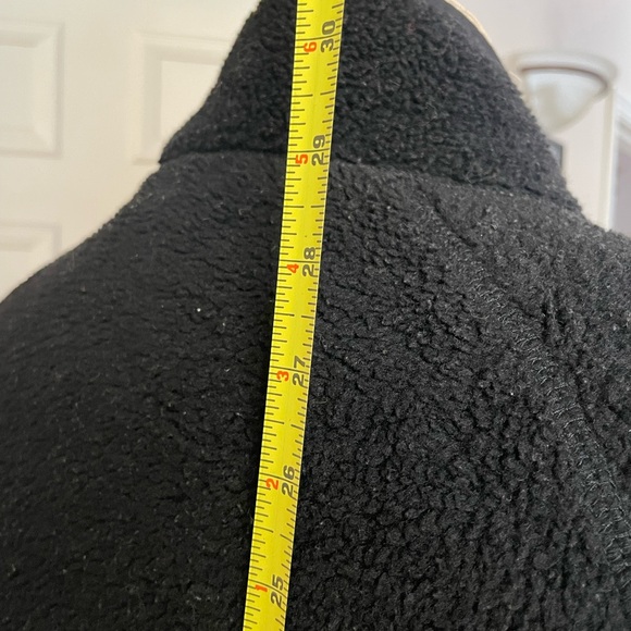 XXS Madewell black Sherpa peacoat - Picture 11 of 11